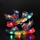 thumbnail image 2 of Sandalias para niños 2022, novedad de verano, zapatos de playa de cartón a la moda para niños, sandalias informales para caminar con luz Led y araña transpirables para niños 33 Gao Jinjia LED, 2 of 2