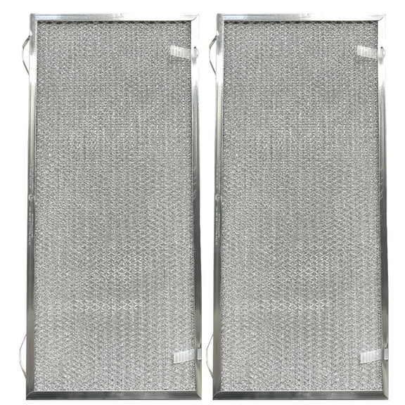 Air Filter Factory Replacement for WB13X5001 GE Aluminum Mesh Grease Filter 2-Pack