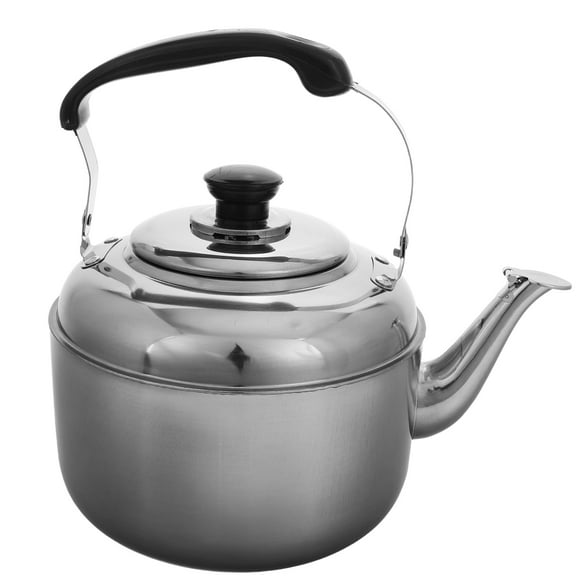 Hervidor de agua con silbato, hervidor de agua de acero inoxidable para estufa, utensilios de cocina