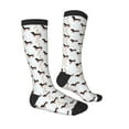 thumbnail image 3 of Fotbe Dachshund Dog print Women's Men's Novelty Crew Socks Cotton Socks Knee High Socks for Walking,Running,Nurses,Pregnancy, 3 of 9