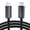 Black, variant on AFFHAUSEN USB C to USB C Cable 7ft Braided Black, 240W Fast Charging, 480Mbps, Nylon Braided USB-C Cord for MacBook Pro/Air, iPad Pro, Dell XPS, Samsung Galaxy S25, Laptops
