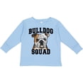 thumbnail image 3 of Inktastic Dog Bulldog Squad Boys or Girls Long Sleeve Toddler T-Shirt, 3 of 5
