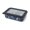 Azurite Marble, variant on Steel Bento Box, Teakwood, Fits One Large Entree Or Small Entree And Snack, Includes Removable Divider, Leakproof, Easy to Clean, Dishwasher Safe