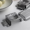 thumbnail image 5 of Egg Slicer Heavy Duty Egg Cutter Multi-function Splitter Slicer Stainless Steel Wire Egg Slicer Mushroom Tomato Cutting Egg Slicer Egg Cutter(1pc, Sil, 5 of 5