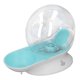 thumbnail image 1 of Distributeur d'eau automatique en forme d'escargot pour animaux de compagnie, grande capacité de 2,8 L, transparent, pour chiens et chats, vert, 1 of 4