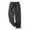 Dark Gray, variant on FDGIU 2025 Men's Casual Twill Pants - Trendy Sweatpants, Loose Fit Cuffed Joggers with Drawstring Waist, Fashion Casual Pockets Pants for Lounge and Outdoor