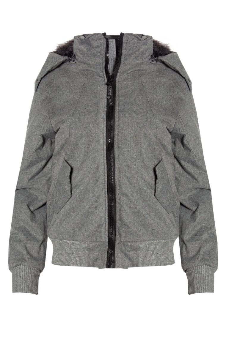 Canada Weather Gear Bomber Jacket Grey Walmart Canada