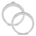 thumbnail image 4 of Everly Women's Diamond Sterling Silver Bridal Set, 4 of 7