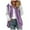 Purple-pink jacket women, variant on Dazajoo Women's Plus Size Fleece Jackets Colorblock Zip Up Drawstring Hoodies Winter Long Sleeve Fuzzy Sherpa Coats with Pockets,Khaki,XXXXXL
