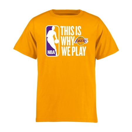 Los Angeles Lakers Youth This Is Why We Play T-Shirt -