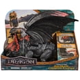 thumbnail image 4 of Dragon Toy DreamWorks Dragons Red Death Fury Devouring 28cm, 4 of 9