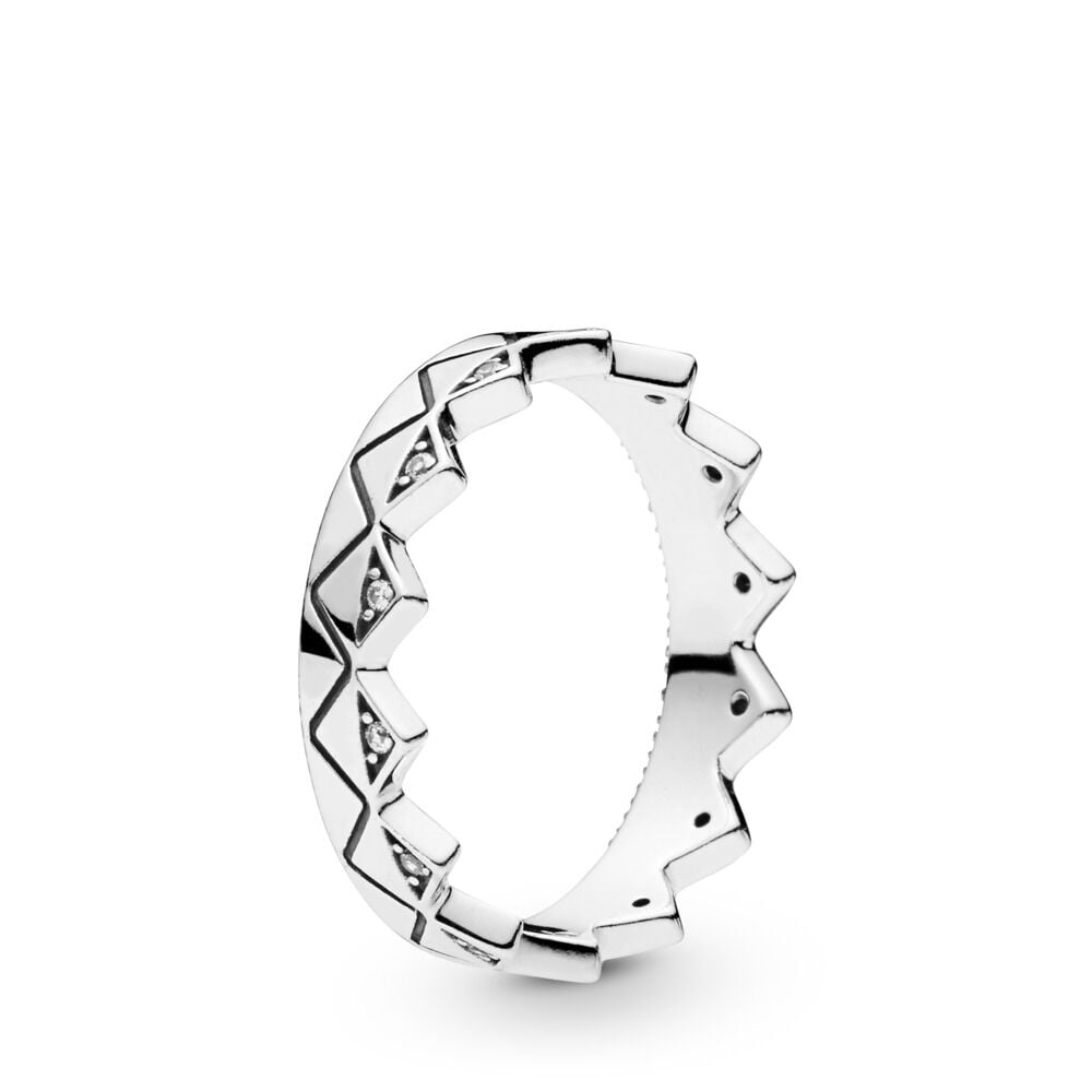 PANDORA - PANDORA Exotic Crown Ring - Size 58 - Walmart.com