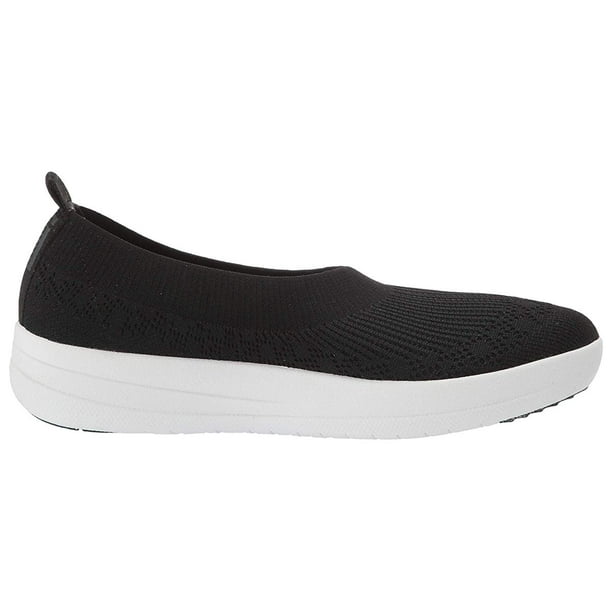 fitflop uberknit ballerina black