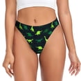 thumbnail image 1 of Fotbe Dinosaurs Tanga Sin Costuras para Mujer con Estampado – Panties Invisibles, Transpirables y Cómodos para Uso Diario-3X-Large, 1 of 6