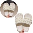 thumbnail image 1 of Zapatillas de mujer, zapatillas de mujer estilo perla, sandalias de mujer, zapatillas casuales de mujer, artesanía excepcional, 1 of 9