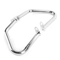 thumbnail image 2 of Crash Bar Engine Guard Protector Chrome For Bonneville T100 T120 Bobber 16-24, 2 of 13