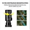 thumbnail image 4 of Monocular Telescopes, 10-300x40mm Super Telezoom Monocular Telescope, Monocular Telescope with Phone Holder and Tripod, For Travel, Bird Watching, Concerts 10-300 * 40mm, 4 of 6