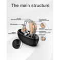 thumbnail image 2 of Audífonos recargables Earcentric Easy Charge con base de carga, 2 of 5
