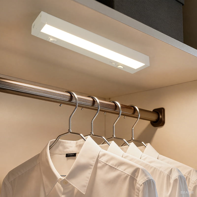 LNC 12 Inch LED Under Cabinet Light,6W,5CCT,600LM,PWM Dimmable,ETL Listed,for Kitchen,Pantry,Closet