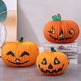 thumbnail image 3 of Folding Pumpkin Pendant Ornaments Scene Layout Home Bar Ktv Party Supplies Accessories Halloween Decoration 1Pcs, 3 of 12