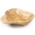 thumbnail image 3 of 2X Cuenco de Madera para Servir Ensalada de Frutas de RaíZ Tallados A Mano Sala de Estar 25-29cm, 3 of 5