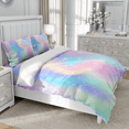 thumbnail image 3 of DOJLIO Dreaming Bedspread Cover Queen Size Cute Bed Duvet Cover Dream Dazzle Decorative Bedding Sets Bedding Collection Art Style No Comforter, 3 of 5
