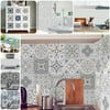 10 SET 15x15cm/20x20cm Square shape Mosaic Kitchen Tile Stickers Bathroom Sticker Wall Sticker Wallpaper Tile Effect