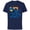 Navy, variant on Marvel Studios X-Men ’97 Beast Logo Action Panels- Short Sleeve Cotton T-Shirt for Adults - Customized-Black