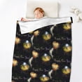 thumbnail image 2 of Firework Happy New Year Flannel Fleece Blanket All Season Flannel Throw For Sofa Bed Car Outdoor Home 32x48 Inch, 2 of 6