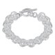 thumbnail image 5 of Bonito encanto moda boda mujer señora cadena sólida pulsera joyería oso de fresa Electrónica, 5 of 5