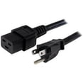 thumbnail image 1 of Cordon d'Alimentation pour Ordinateur 6 Pi. 14 AWG NEMA 5-15P à C19, 1 of 1