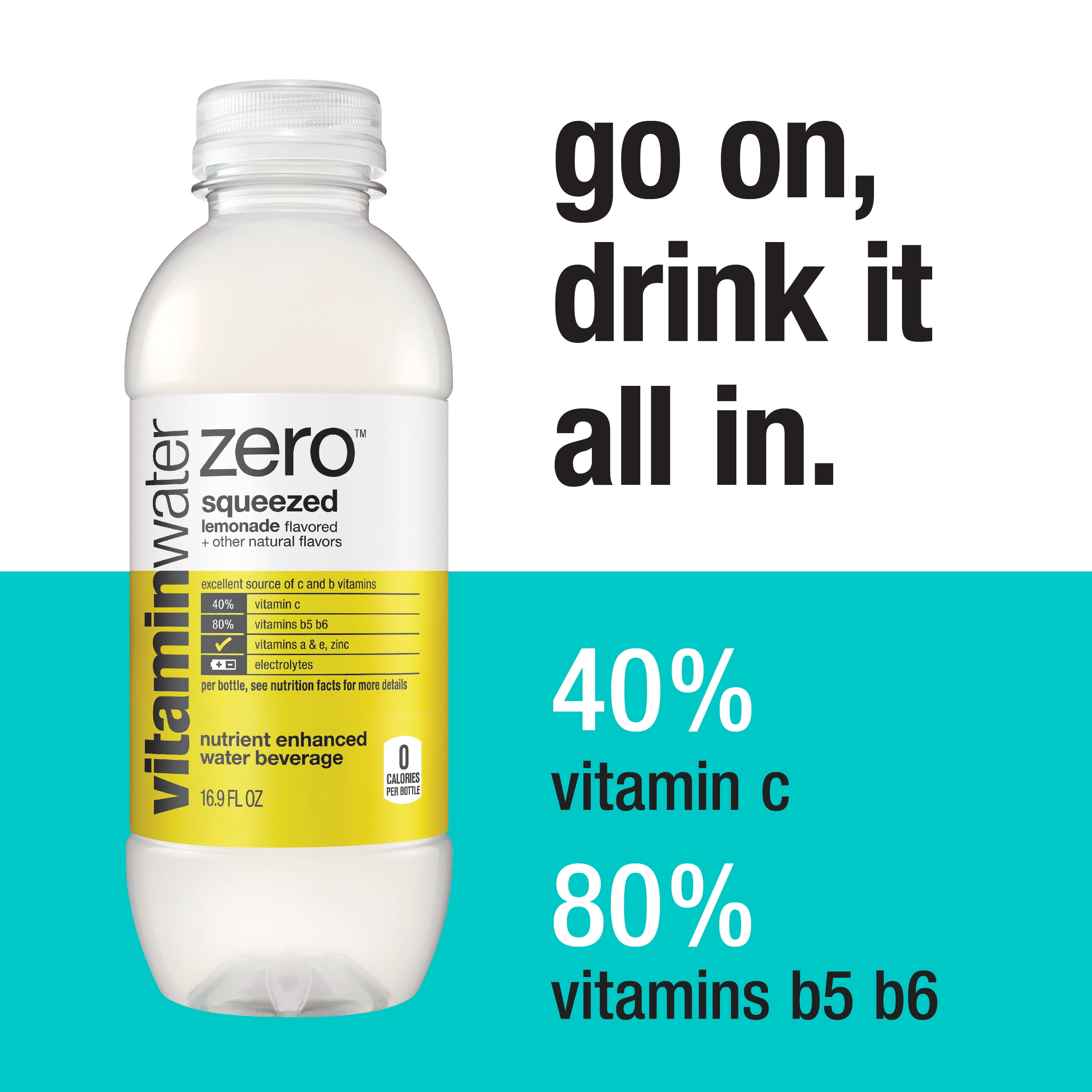 Vitamin Water Zero Lemonade Nutrition Facts Blog Dandk