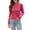 Hot Pink, variant on Bovemsi Womens Sweaters For Women Knit Crew Neck Long Sleeve Soft Pullover Sweater Fall Sweaters