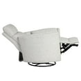 thumbnail image 6 of Pemberly Row Fabric Power Swivel Glider Recliner in Fossil Finish, 6 of 8