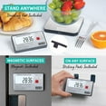 thumbnail image 7 of Baker's Secret Kitchen Scale 33lbs Wireless Display, 2X Magnets Support, USB-C Charging Compatible, Magnetic Conversion Chart Included, Extra Accurate and Easy to Use, Silver, 7 of 7