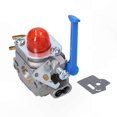 thumbnail image 1 of Carburetor with Gasket for 128C 128L 128LD 128R 128RJ Trimmers, Replacement Part 545081848YMJJ, 1 of 5
