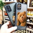 thumbnail image 2 of Funda mate para Oneplus 10 9 8T 8 7 7T 6 6T 5T PRO NORD CE 2 N10 N100 5G Funda Coque Capa Shell travieso t-oso de peluche pareja, 2 of 5