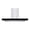 Stainless Steel/Width: 36 inch, variant on Hauslane Chef Series WM-739 30-inch Wall Mount Range Hood | T-Style with Black Glass Panel | 3 Speed, Professional Suction, Touch Control, Baffle Filters | Vented or Ductless