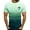 Vert Menthe, variante sur LUOGENLI T-shirts pour Homme pour Hommes Arbre de Coco Dégradé T-Shirt T-Shirt Uni à Manches Courtes Imprimé T-Shirt Haut T-shirts pour Hommes T-shirts Graphiques Vêtements d'Été Or TTTG