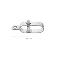 thumbnail image 2 of PEONAVET Steel Wire Tightener Wire Tensioner Tool,Iron Wire Tensioner Steel Tensioners Wire Rope Tensioner Steel Cable Tensioning Tool for Tensioning High Strength Tensioning Cable, 2 of 3