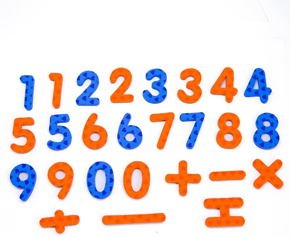 112 pieces Magnetic Letters/alphabets and Numbers for Educating Kids in Fun 