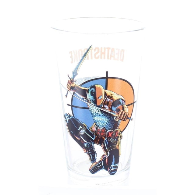 Vaso de cristal DC Comics Deathstroke Toon, 473 ml