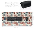 thumbnail image 2 of Hirioo Patchwork In Country Style for Mouse Pad ,Anti-Slip Base, Durable Stitched Edges, Perfect for Gaming, Office, and Home Use,16x35.5in, 2 of 9