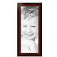 thumbnail image 2 of ArtToFrames 9" x 23" Matte mahogany Diploma Picture Frame, 9x23 inch Brown Wood Poster Frame (WOM-5108), 3 Pack, 2 of 6