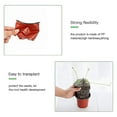 thumbnail image 4 of 100pcs Plastic Plant Nursery Pots Seedling Flower Plant Container And Seed Starting Pots Reusable,4 Inch, 4 of 5