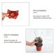 thumbnail image 4 of 100 macetas de plástico para vivero LIUYMXG 4 pulgadas reutilizables, 4 of 5