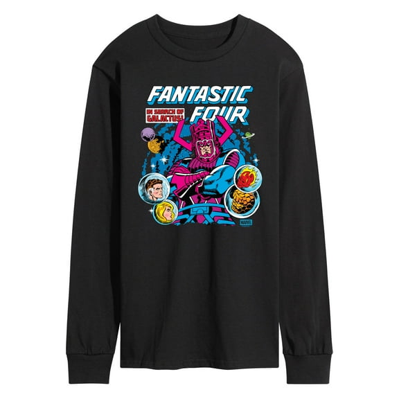 Marvel - Fantastic Four Galactus Comic Cover - Men's Long Sleeve Graphic T-Shirt