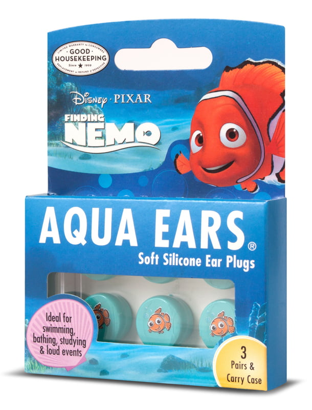 Finding Nemo Aqua Ears 3 Pairs x 2 Packs £11 Childrens Ear Plugs 