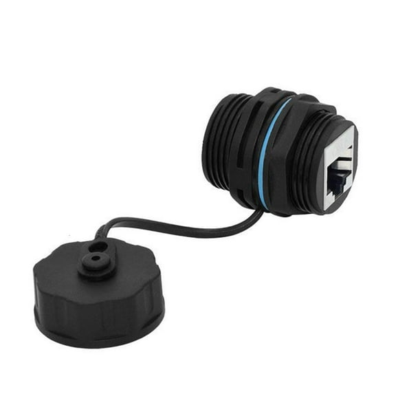 Necvior Rugged RJ45 Ethernet Cable Adapter with IP68 Waterproof Protections Connectors for Outdoor Networking Solution