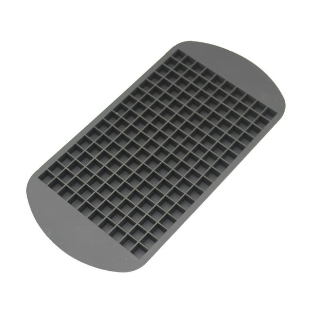 Fiudx Bandeja de Hielo Flexible para Minicubitos, Moldeada para 160 Cubos, Bebidas Incrustadas para Fiestas, Esencial para Bar En Casa, Material Apto para Alimentos, Alta Tolerancia a Temperaturas, F
